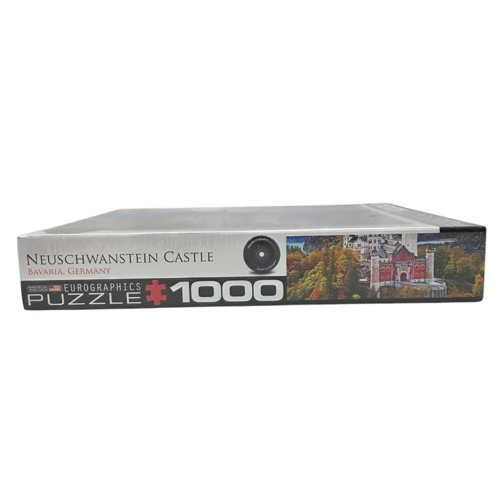 Eurographics Neuschwanstein Castle Bavaria Germany 1000 Piece Jigsaw Puzzle New